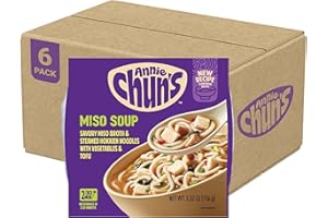 Annie Chun's Miso Soup Bowl, 5.52 oz (Pack of 6)