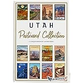 Lantern Press Utah National Parks - Postcard Set of 12 Different Original Hand Illustrated Postcards &hellip;