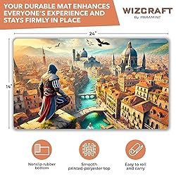 Assassin Overlooking (Stitched) - MTG Playmat