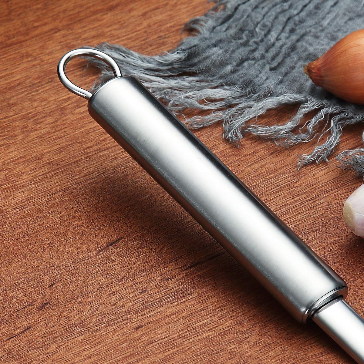 Stainless Steel Ladle, Berglander Soup Ladle, Cooking Ladle, Kitchen Ladle, Metal Soup Spoon For Cooking Non-Stick And Heat Resistant, Dishwasher Safe, Easy to Clean