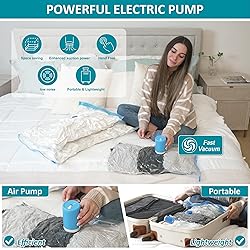 Cozy Essential 26 Pack Vacuum Storage Bags with