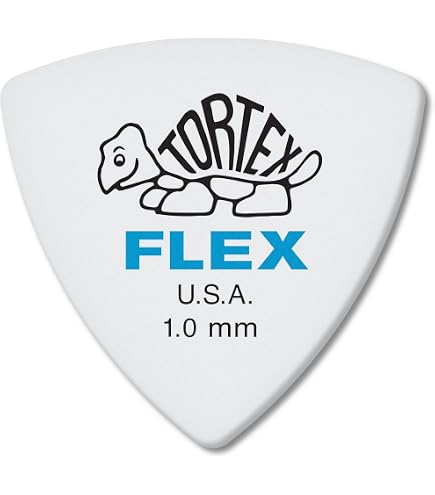 Dunlop Tortex Triangolo 1.14mm Viola - Confezione Da 6 Plettri Per Chitarra