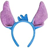 Yezmo Blue Ears Headband, Soft Plush Blue & Purple Costume Hair Accessories for Fans Adult for Halloween Party Cosplay (Hairband)