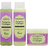 Pistachio & Collagen Shampoo + Conditioner + Masque"Set"