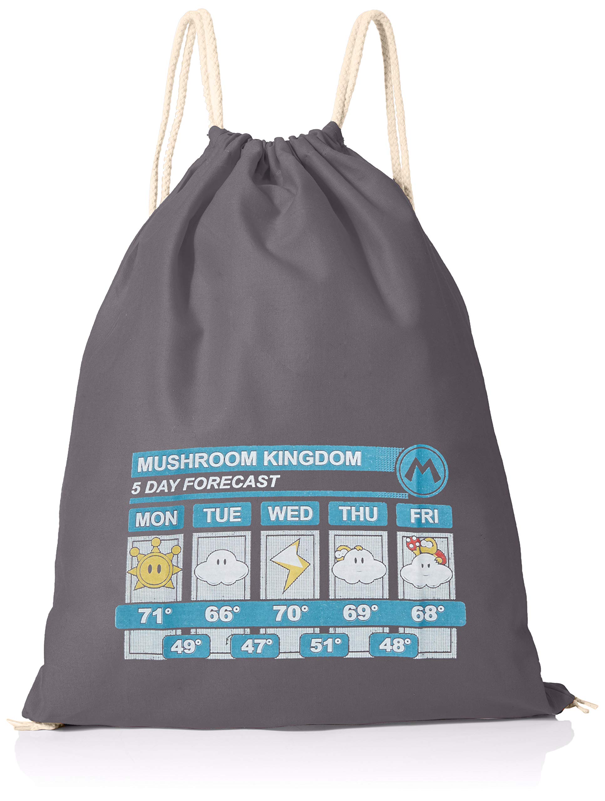 Texlab Mushroom Kingdom Weather Forecast Gym Bag