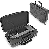 CASEMATIX Carry Case Compatible with Audio Technica Turntable AT-SB727 Sound Burger Record Player, Impact Resistant Exterior 
