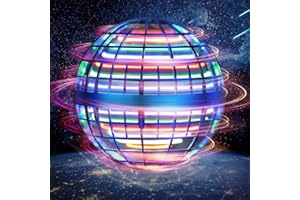 PRO STASH 2025 Upgraded Flying Orb Ball - Hover Drone Boomerang Ball for Kids & Adults, Fun Indoor/Outdoor Flying Experience for Gifts,Christmas Surprises for Boys and Girls (Blue)