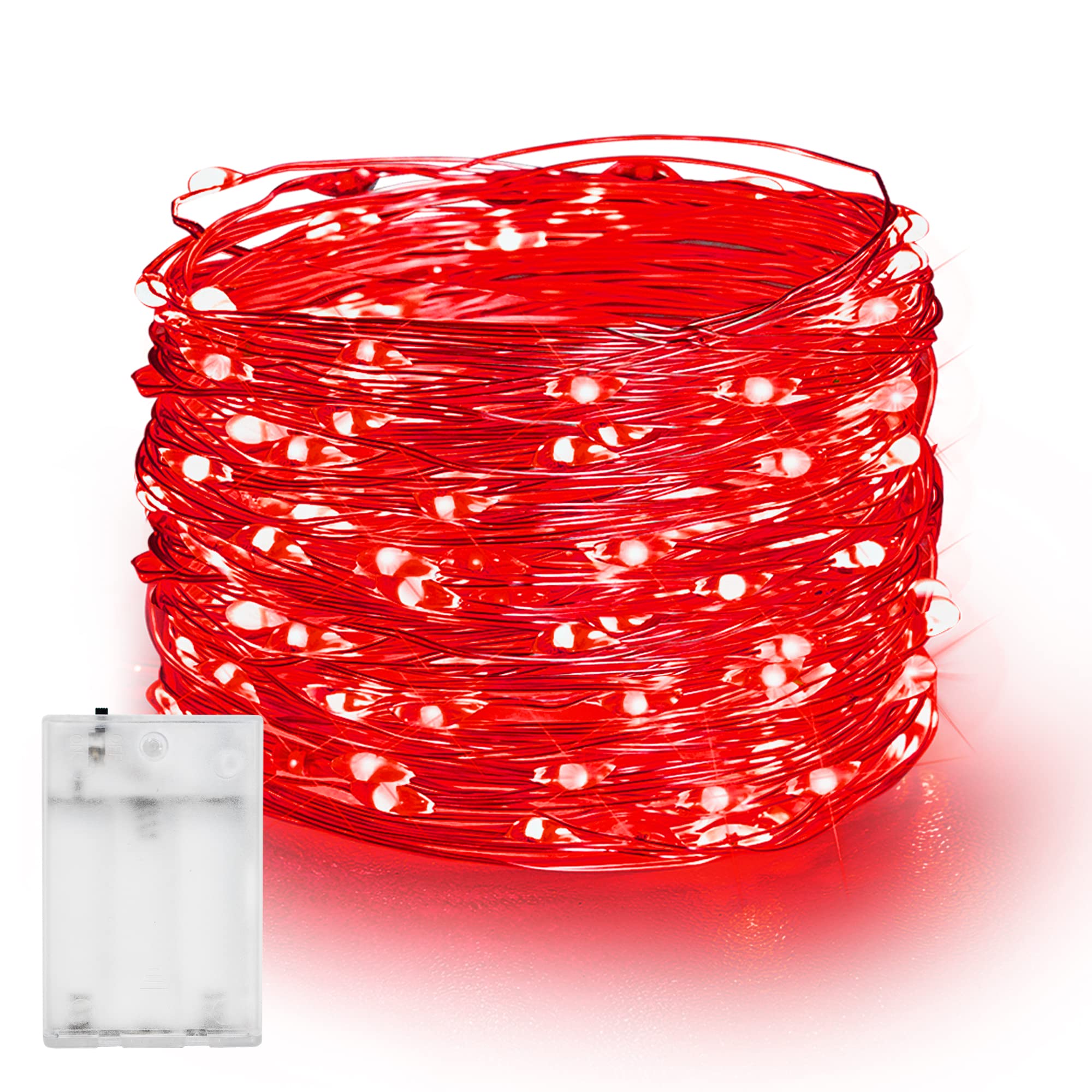 Dazzle Bright Fairy Lights Battery Operated, 20 FT