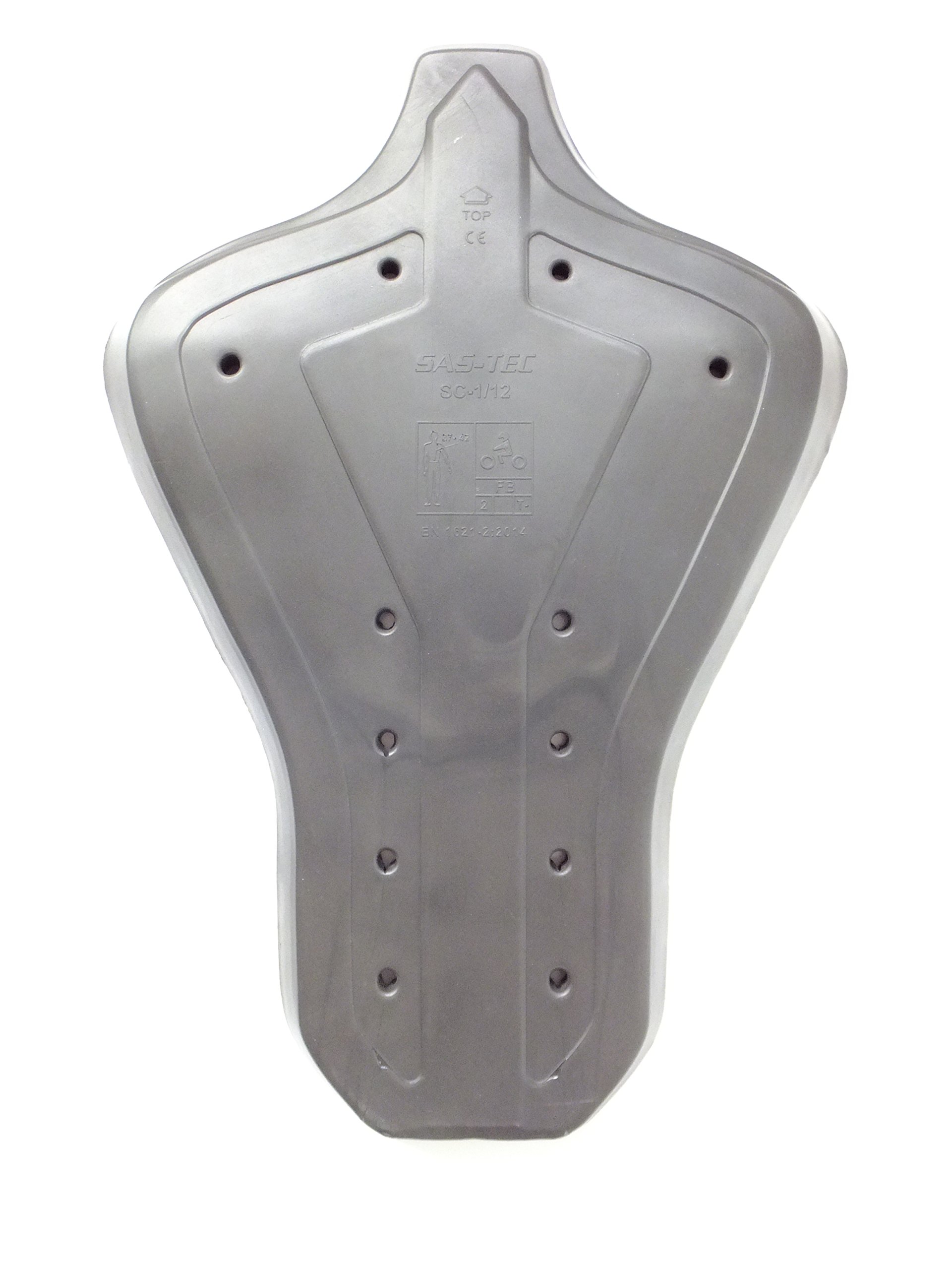 SAS-Tec SC-1/12 Back Protector (Black, One Size)