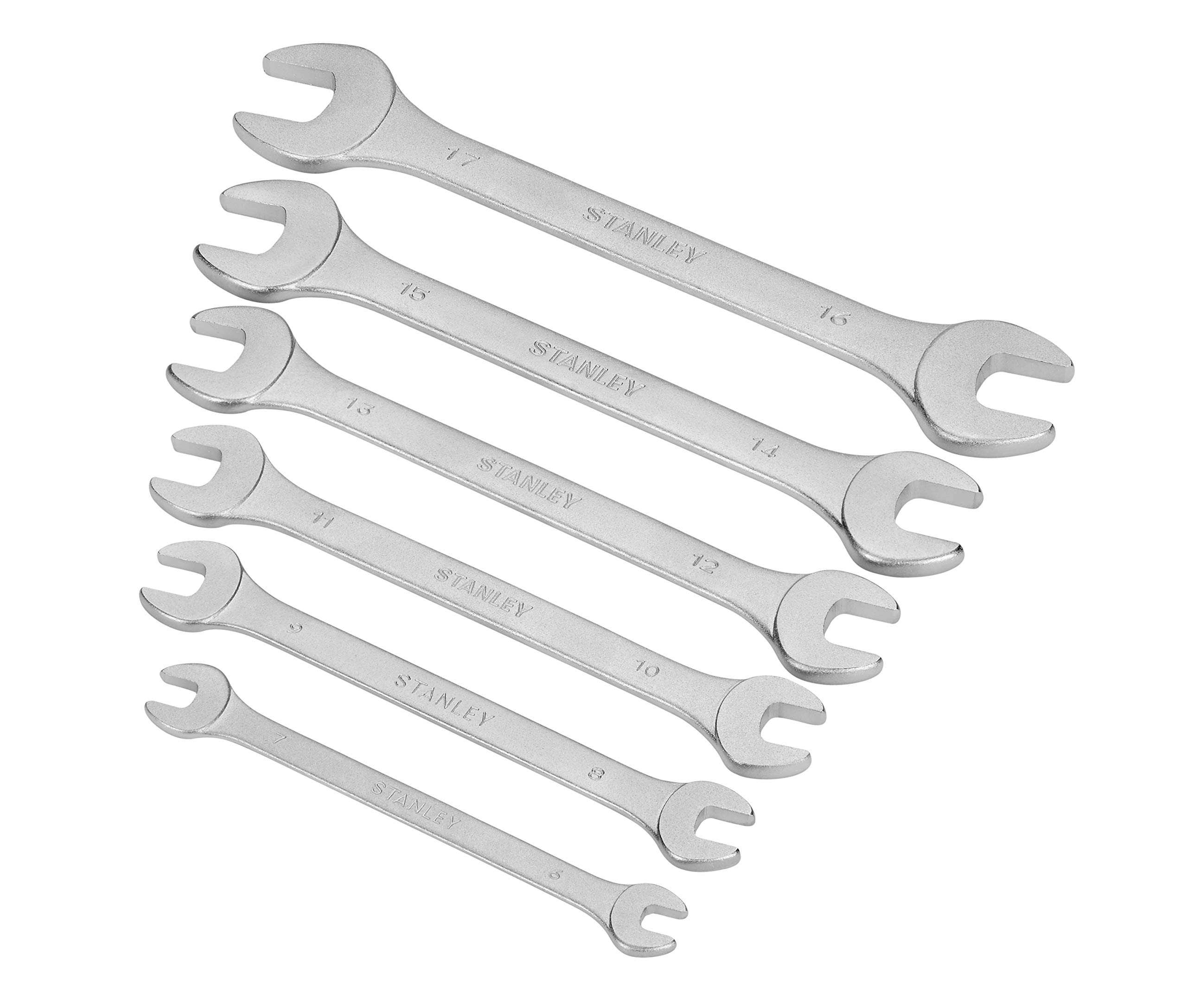 Stanley Open End Spanner Set 6PC Metric 4 87 051