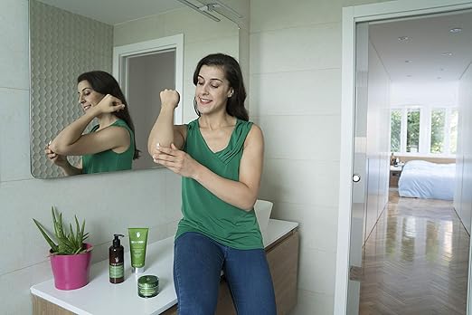 Vera Green Dermo Bio. Crema de Aloe Vera corporal ultrarreparadora. 100% Natural. (50 ml)