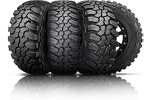 Set of 4 (FOUR) Finalist Terreno M/T LT285/70R17 10 Ply 121Q Load Range E SUV Light Truck Mud Terrain Tire 285/70R17 MT-Includes Road Hazard Warranty (Tire Only)