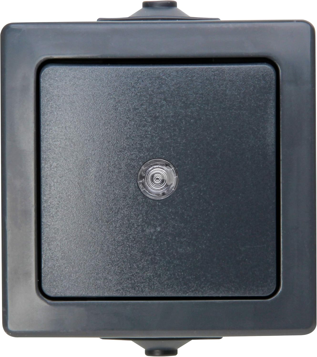Kopp Nautic 566315004 Wet Room Push Button 250 V (10 A) IP44 Anthracite, Charcoal