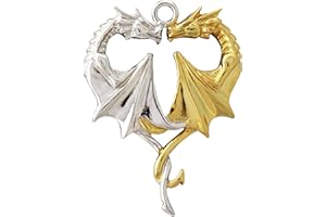 Enchanted Jewelry Dragon Heart Mythical Companion Pendant for Lasting Love by Anne Stokes