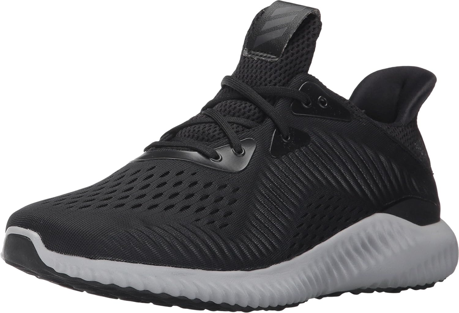 Buy Adidas Men's Alphabounce Em M Running Shoe White/Utility, 9 Medium US 9 Black/White/Utility 