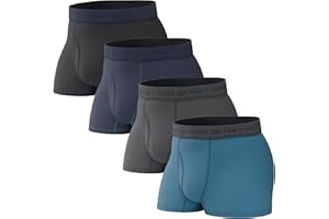 Pair of Thieves Men’s Trunks Underwear (4 Pack) - Everyday Kit Cotton Trunks for Men