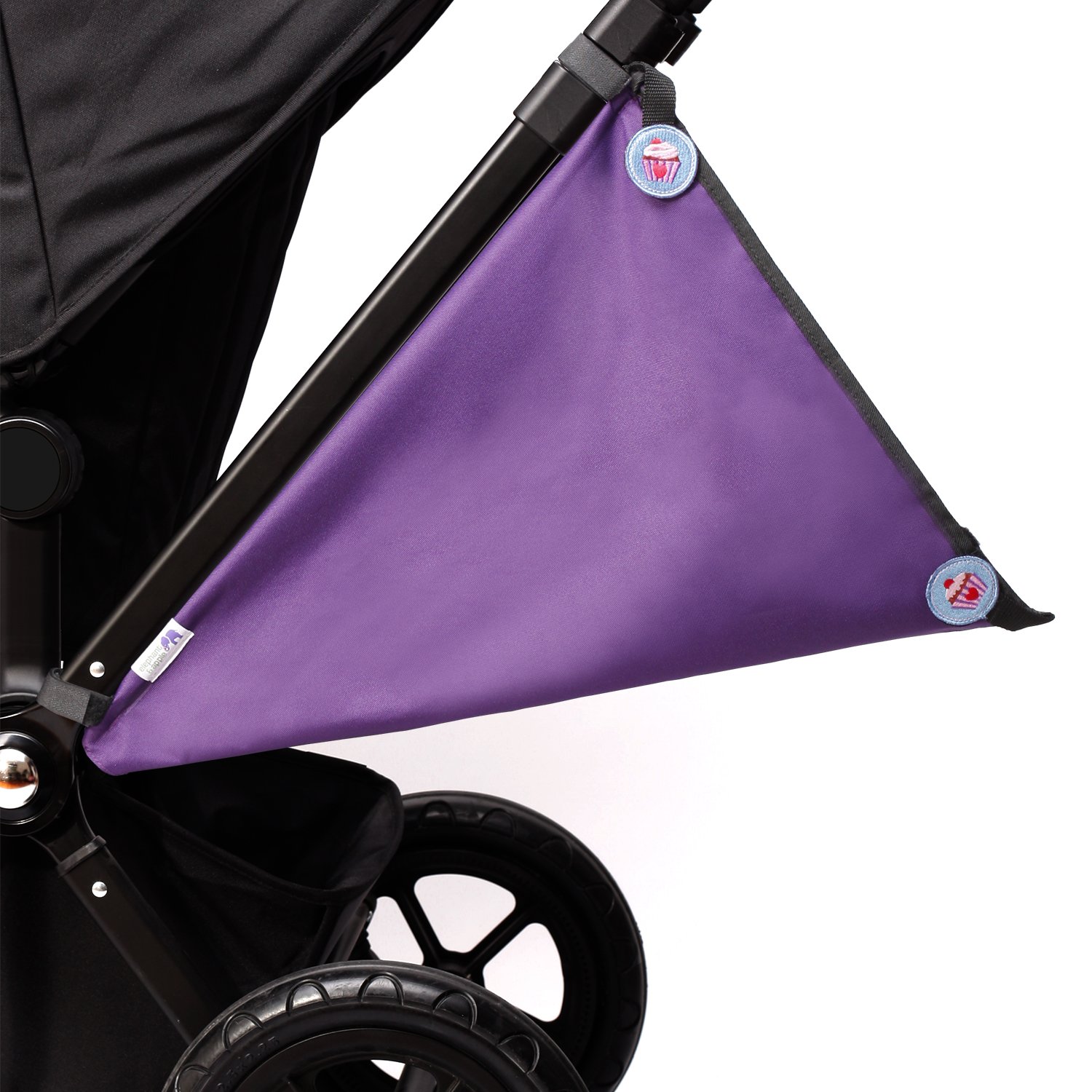 elephant and apple stroller bag