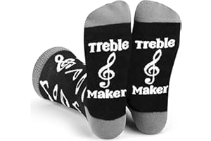 Lavley Funny Socks For Geeks - Cool Gifts for Gamers, Musicians and Teachers