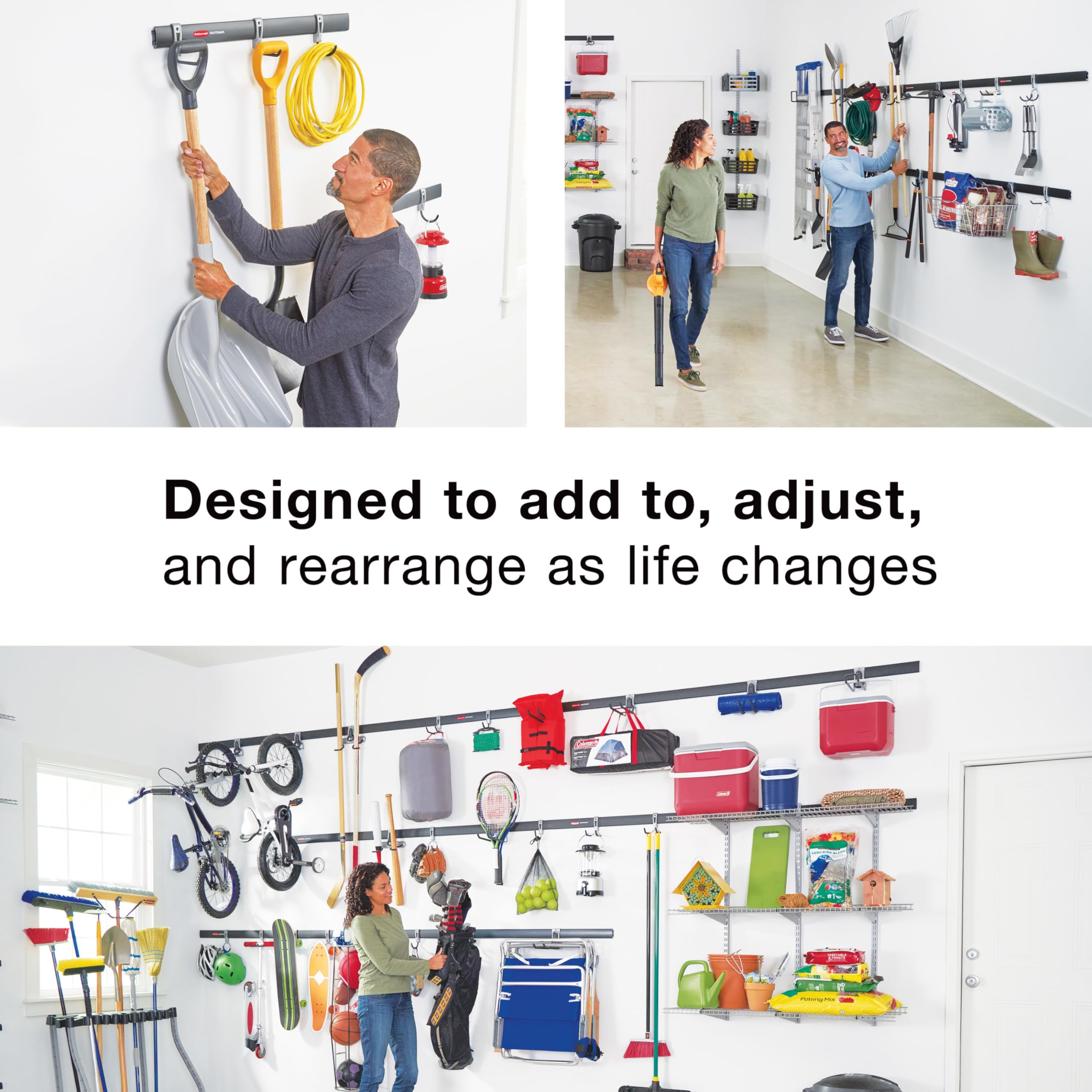 Rubbermaid Freestanding Storage Cabinet with Doors 18