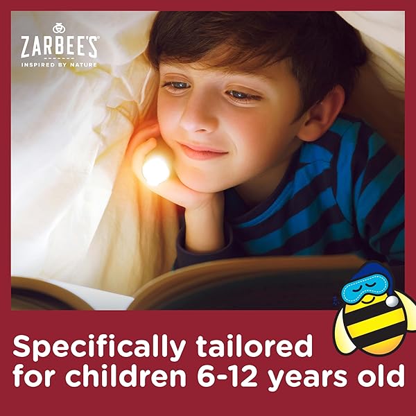 ZARBEE’S KIDS ALL-IN-ONE NIGHTTIME COUGH FOR CHILDREN 6-12 WITH DARK HONEY, TURMERIC, B-VITAMINS & ZINC, #1 PEDIATRICIAN RECOMMENDED, DRUG & ALCOHOL-FREE, GRAPE FLAVOR, 4FL OZ