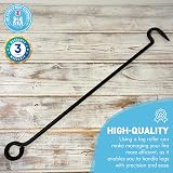 Thorness Cast Iron Log Roller Tool for Fireplace 50cm Long | Log Grabber view 6