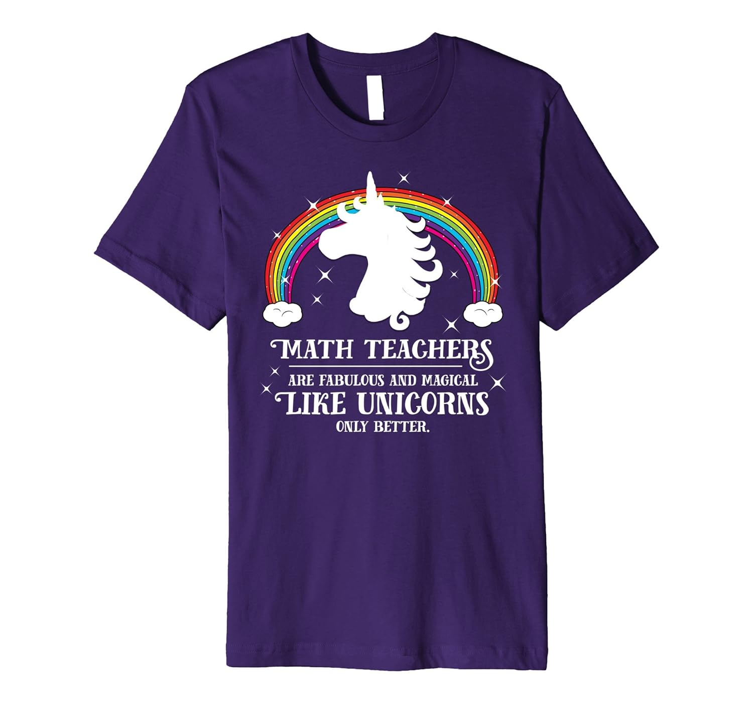 Math Teachers Fabulous and Magical Unicorn T Shirt-ANZ