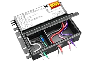 B4U Dimmable LED Driver 12V 60W, 5-1 LED Transformer Compatible with Lutron and Leviton Dimmer Switch,Smooth Flicker Free Dimming, ETL& Class 2& FCC Certified, Triac/0-10V/RX/1-10V Dimmable Power Supply