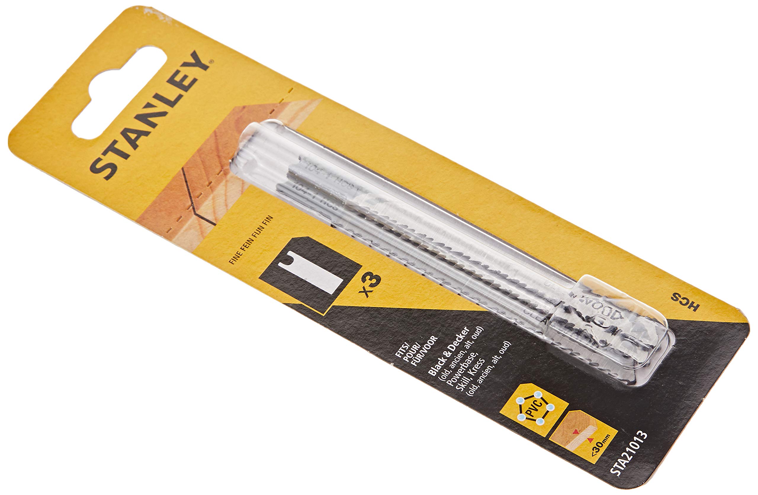 3 hojas HCS para Corte fino, Recto y sin astillas