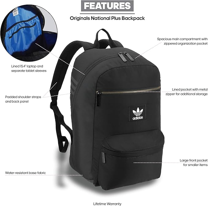 adidas bookbag warranty