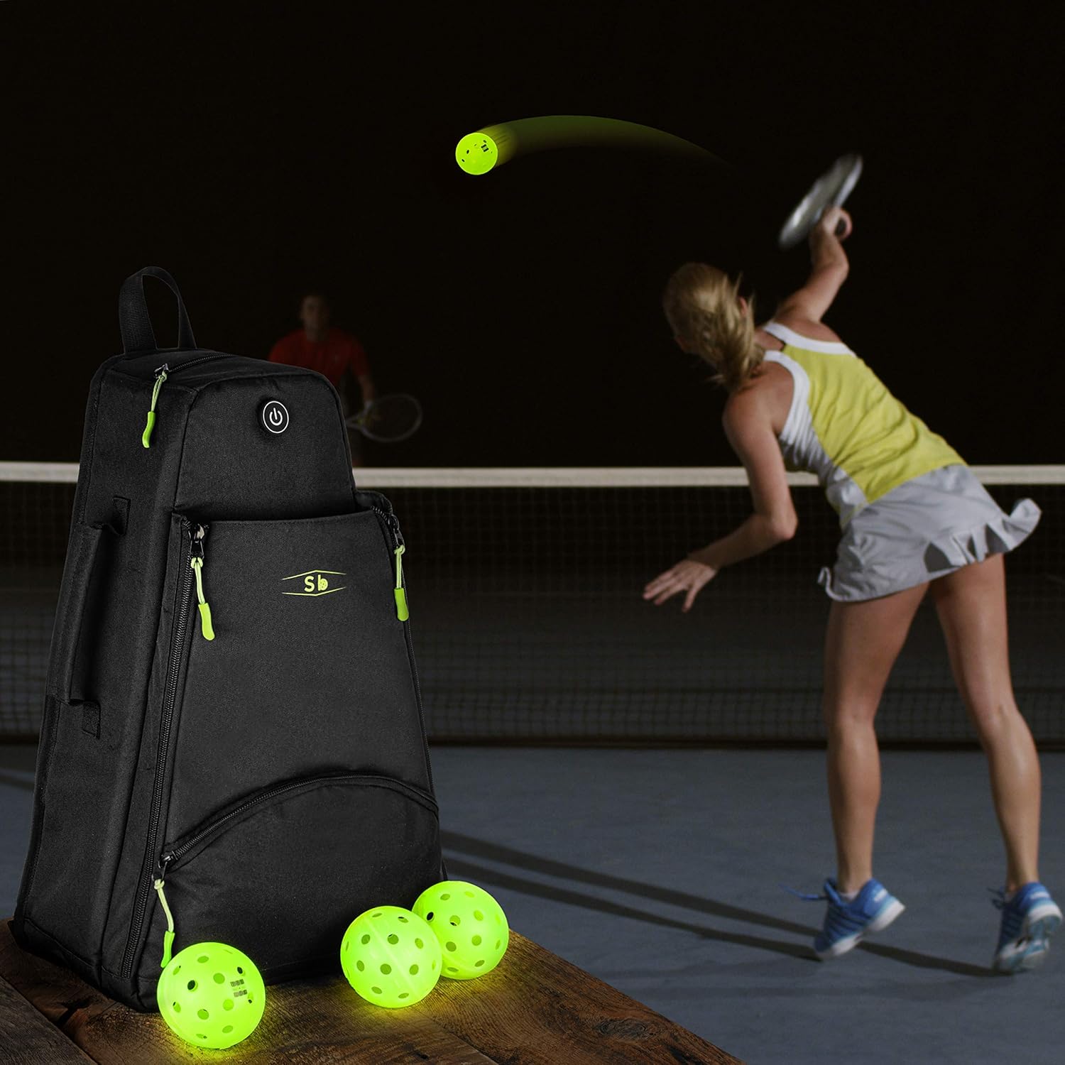 Glow in The Dark Pickleballs USAPA Standard Pickle Balls ShadowBall