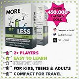 More or Less Science & Nature Edition Card Game Brand New 2 Players view 2