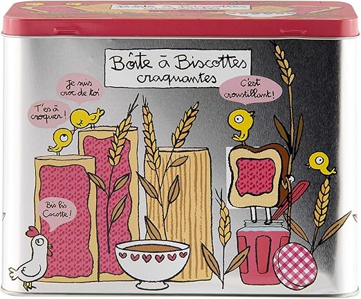 Derrière la porte - Caja para galletas: Amazon.es: Hogar