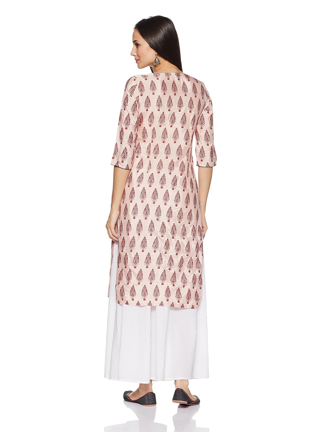 aurelia women's straight fit kurta