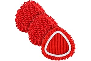 Mop Replace Head for O Cedar, Spin Mop Heads Replacements for Ocedar Easywring 1 Tank Spin Mop, Chenille Duster for Ocedar Mo