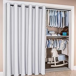 Hiasan Sliding Patio Door Blackout Curtains,1 Panel