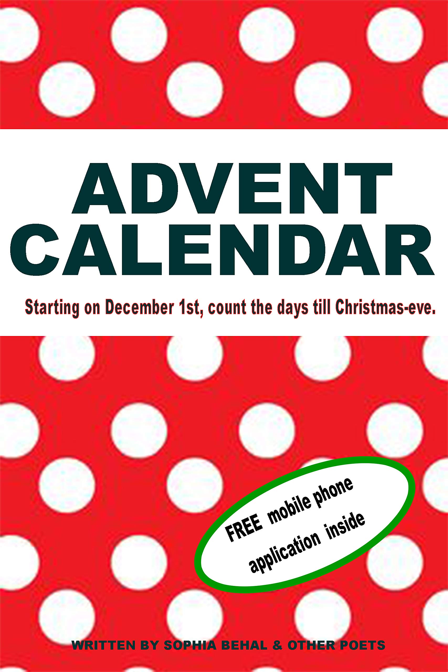 Advent Calendar: Starting on December 1st, count