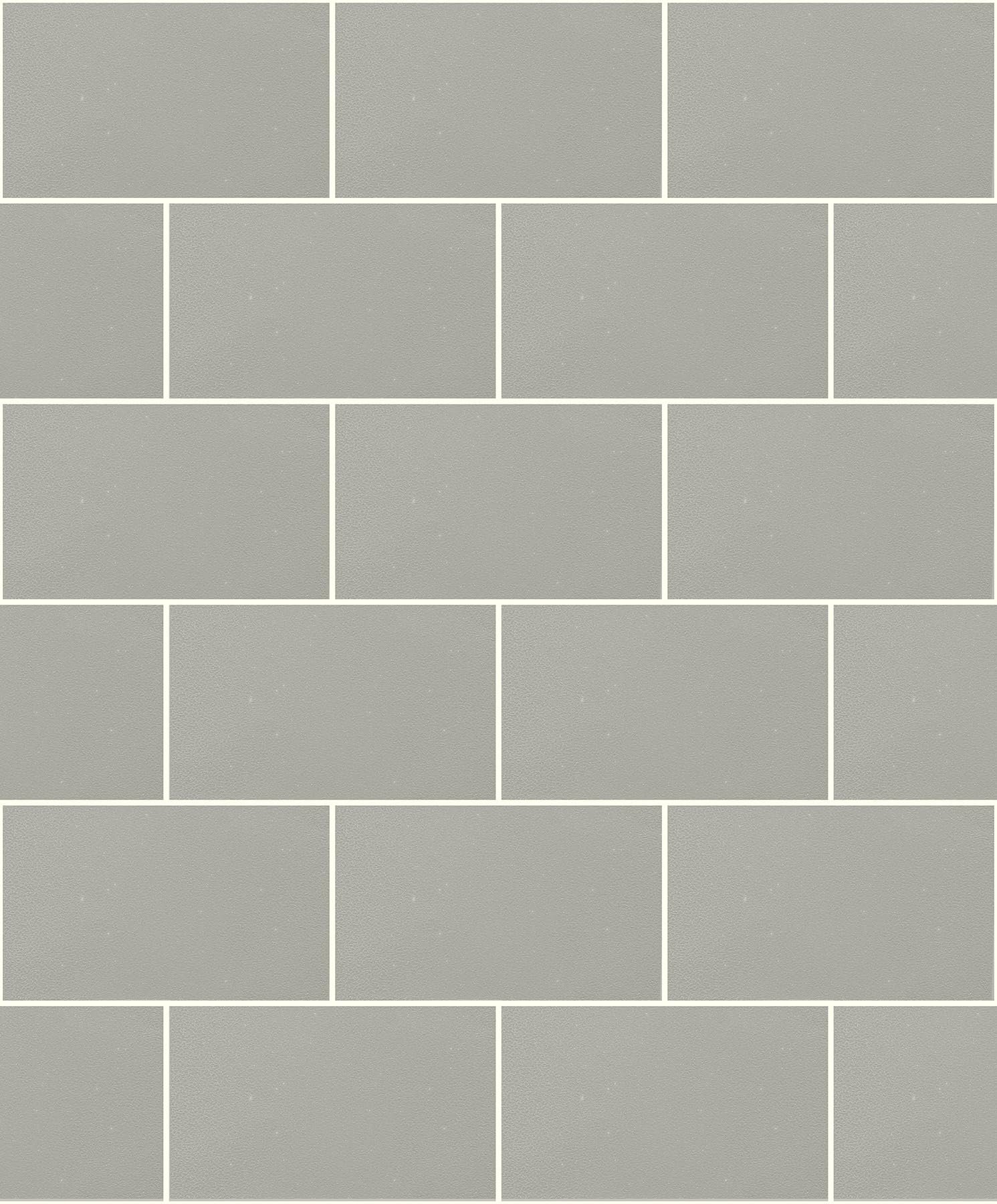 CROWN Wallcoverings London Glitter Tile Wallpaper Grey M1123 Full Roll