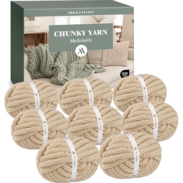 JUMBO CHUNKY YARN FOR HAND KNITTING – SUPER...