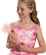 Disguise Wicked Glinda Wand Official Costume Accessory 17in Pink Glitter view 5