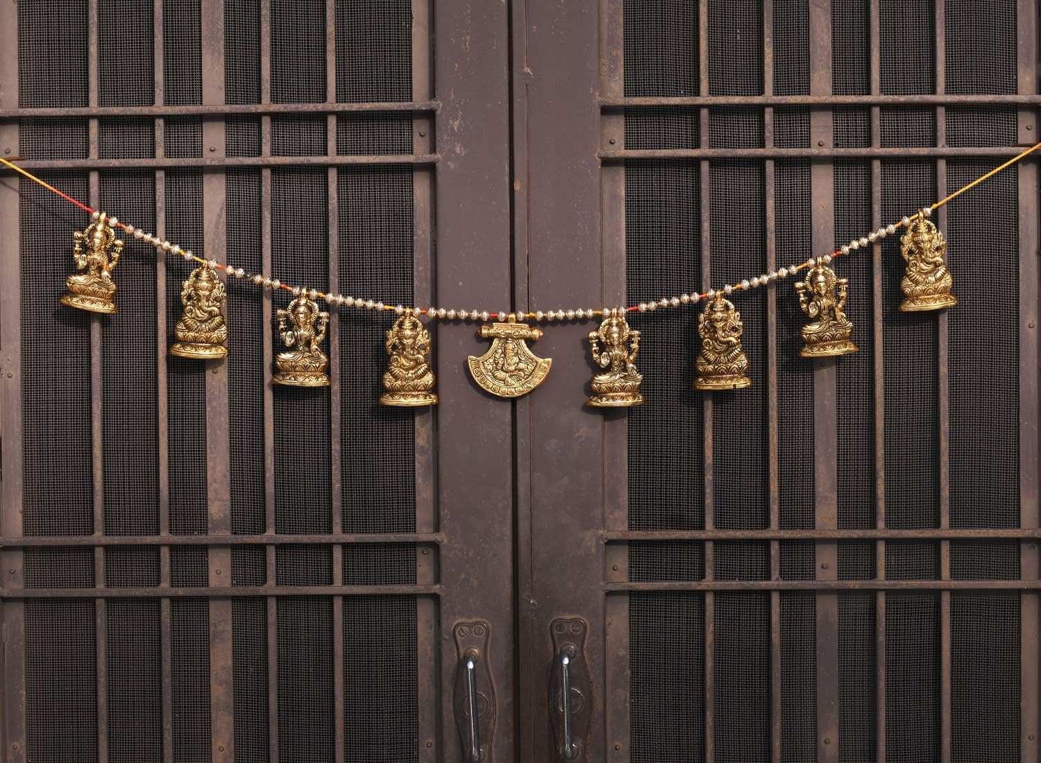 Buy Collectible India Metal Door Hanging Toran Bandarwal For Home