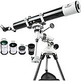 Gskyer EQ 80900 Telescope, German Technology Telescope,Starwatcher Refractors