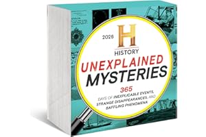 2026 History Channel Unexplained Mysteries Boxed Calendar: 365 Days of Inexplicable Events, Strange Disappearances, and Baffling Phenomena (Moments in HISTORY™ Calendars)