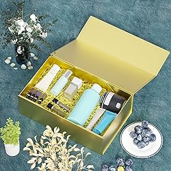RYDDOY Gold Gift Box, 9.5x6x3'' Gift boxes for