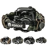 KORDIZ Survivor Pro,Paracord Apple Watch Band