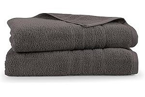 Martex 2-Pack Ultimate Performance Bath Sheet Set – 100% Cotton – 33” x 65” – Extra Large Bath Towels – Versatile – Low-Linting – Supersoft Bathroom Set – Super Absorbent – Easy Care – Eiffel Tower