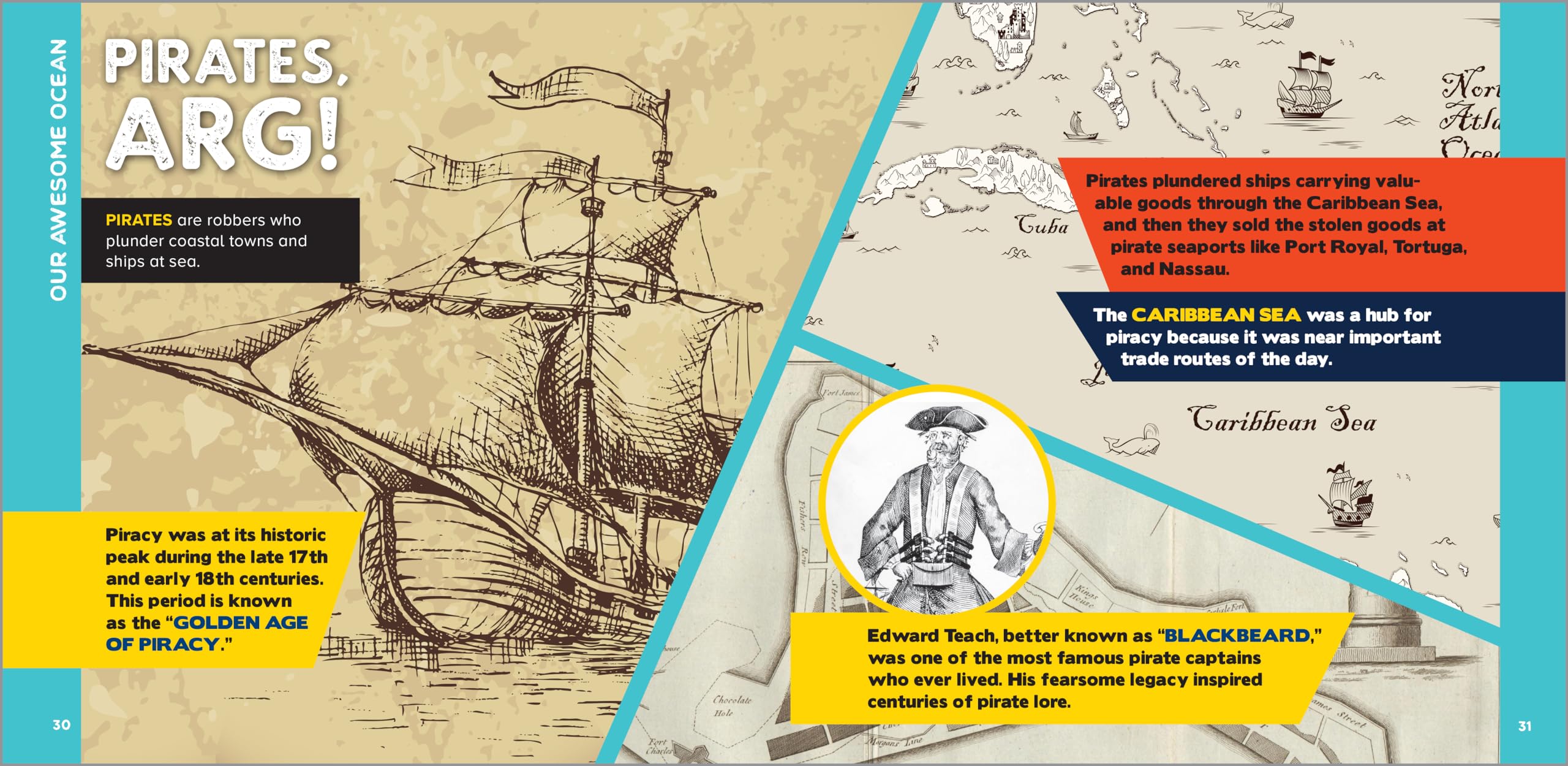 The Fascinating Ocean Book for Kids: 500 Incredible Facts! (Fascinating Facts)