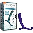 plusOne 4” Prostate Massager Personal Toy, Male Anal Stimulator, Made of Body-Safe Silicone, Waterproof, with External Arm for Easy-Use