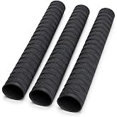 Growmite Cricket Bat Grips Pack of 3, Soft Rubber Textured Replacement Handle Grips