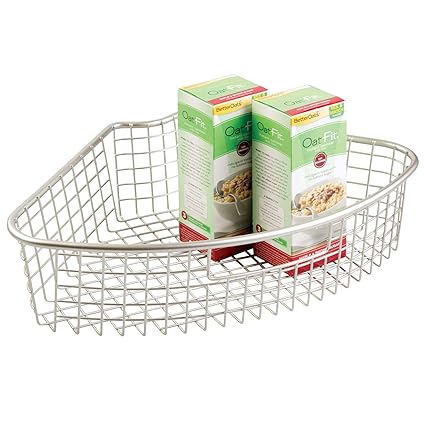 Satin Pantry 1 4 Interdesign Forma Lazy Susan Storage Basket With