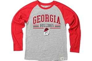 Wes and Willy NCAA Kids LS Raglan Tee